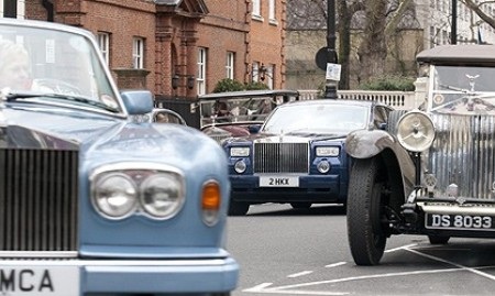 100 chiếc Rolls-Royce diễu hành trên phố - 11 100 chiếc Rolls-Royce diễu hành trên phố - 11