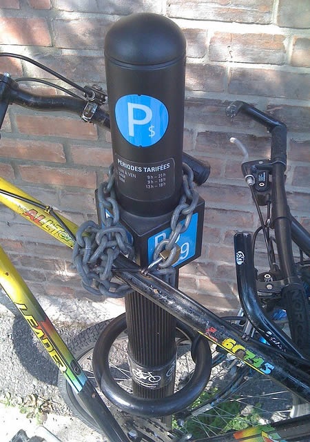 Những kiểu khóa xe hài hước - 4 Những kiểu khóa xe hài hước - 4