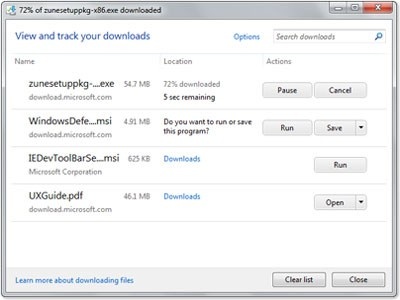 Những tính năng mới và nổi bật của IE9 RC (P2) - 3
