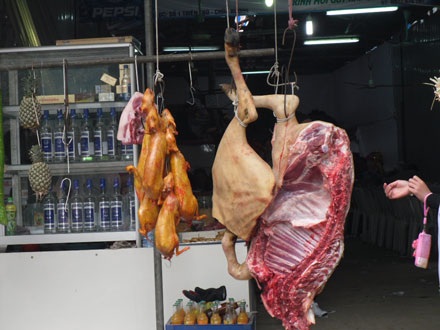 Thú rừng “treo” lủng lẳng ở chùa Hương - 3 Thú rừng “treo” lủng lẳng ở chùa Hương - 3