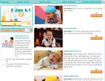 Tưng bừng bé ứng thí trên sân chơi "Búp non đáng yêu" - 1