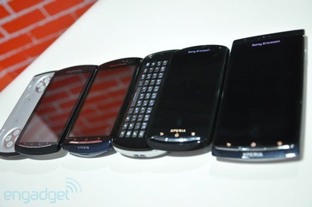 Chân dung “gia đình” Sony Ericsson Xperia tại MWC - 2