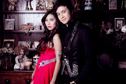 Khánh Ngọc khoe vẻ gợi cảm bên Nhật Tinh Anh - 2