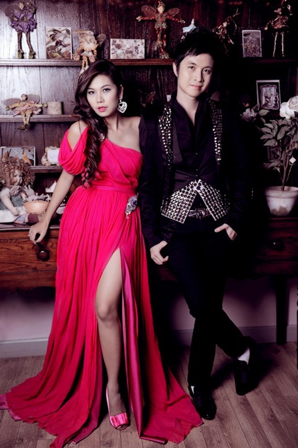 Khánh Ngọc khoe vẻ gợi cảm bên Nhật Tinh Anh - 5