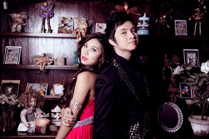 Khánh Ngọc khoe vẻ gợi cảm bên Nhật Tinh Anh - 9