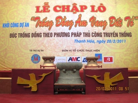 Xem lễ đúc trống đồng dâng vua Hùng - 1