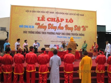 Xem lễ đúc trống đồng dâng vua Hùng - 3