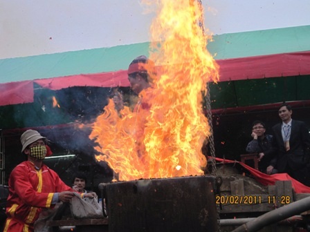 Xem lễ đúc trống đồng dâng vua Hùng - 6