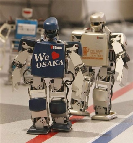 Thi chạy maratông người máy đầu tiên trên thế giới - 5