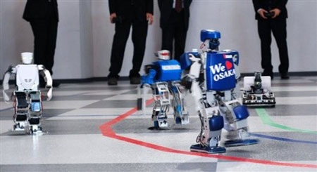 Thi chạy maratông người máy đầu tiên trên thế giới - 4