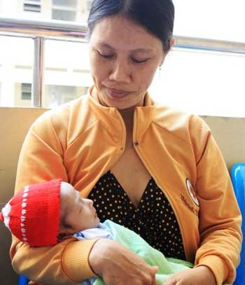 Khánh Hòa: Cứu sống 1 trẻ sơ sinh thoát vị khe thực quản - 1 Khánh Hòa: Cứu sống 1 trẻ sơ sinh thoát vị khe thực quản - 1