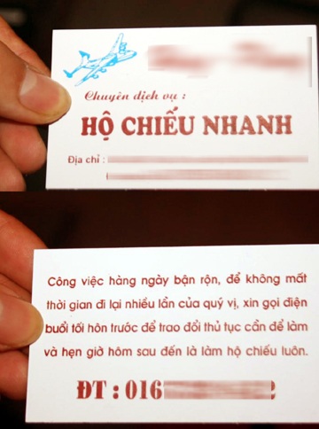 Cò mồi trục lợi từ tin đồn tăng phí làm hộ chiếu  - 2