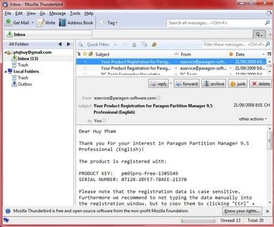 Thủ thuật để sao lưu email từ hộp thư Gmail - 5
