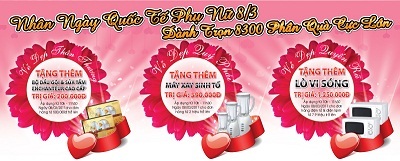 Quà tặng tôn vinh người phụ nữ VN tại Media Mart - 2 Quà tặng tôn vinh người phụ nữ VN tại Media Mart - 2