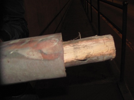 Hầm đường bộ Đèo Ngang: Cột phân luồng “nhồi”... lõi gỗ - 6