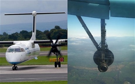 Máy bay bị rơi bánh trong lúc cất cánh - 1