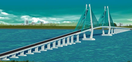 Phát lệnh khởi công xây dựng “1 trong 10 cây cầu lớn của Việt Nam” - 1 Phát lệnh khởi công xây dựng “1 trong 10 cây cầu lớn của Việt Nam” - 1