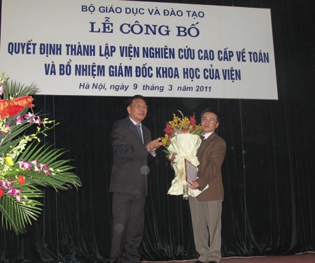 GS Ngô Bảo Châu và “Ngày đáng nhớ của lịch sử Toán học VN” - 2 GS Ngô Bảo Châu và “Ngày đáng nhớ của lịch sử Toán học VN” - 2
