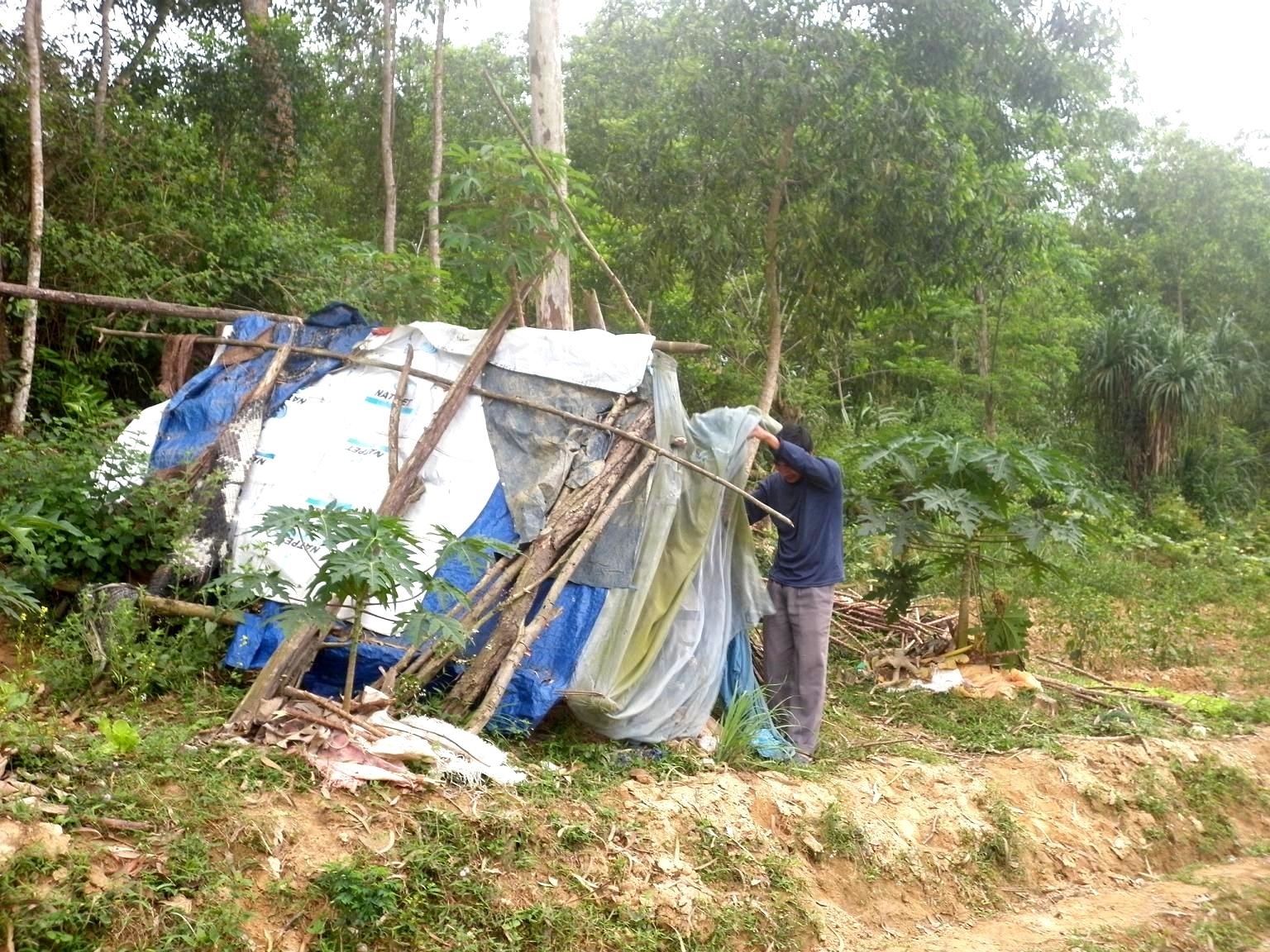 Dựng lều ngày đêm canh “cát tặc” - 3