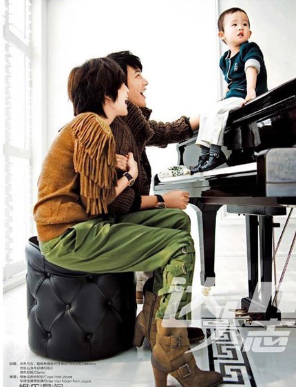 Những khoảnh khắc hạnh phúc của gia đình Lục Nghị - 2