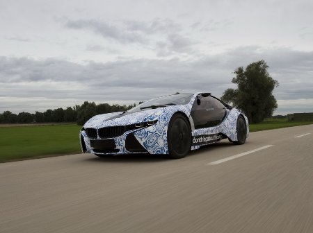 BMW i8 trên đường thử - 1 BMW i8 trên đường thử - 1