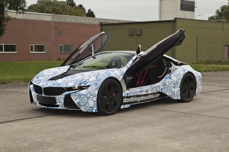 BMW i8 trên đường thử - 4 BMW i8 trên đường thử - 4