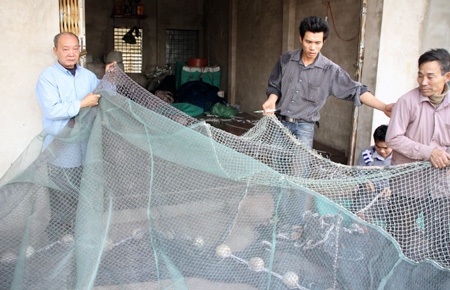 Hối hả làm lưới “khủng” dẫn dắt cụ Rùa - 10