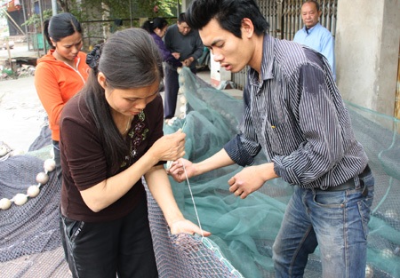 Hối hả làm lưới “khủng” dẫn dắt cụ Rùa - 11