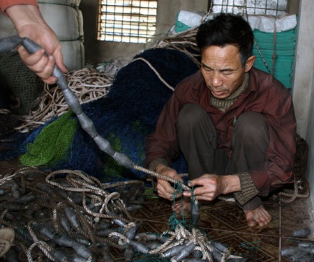 Hối hả làm lưới “khủng” dẫn dắt cụ Rùa - 6