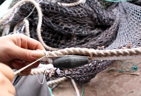 Hối hả làm lưới “khủng” dẫn dắt cụ Rùa - 7