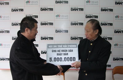 Đơn vị đầu tiên tham gia ủng hộ nhân dân Nhật Bản - 1 Đơn vị đầu tiên tham gia ủng hộ nhân dân Nhật Bản - 1