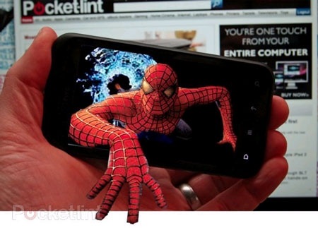 “Siêu phẩm” điện thọai 3D của HTC chuẩn bị trình làng - 1 “Siêu phẩm” điện thọai 3D của HTC chuẩn bị trình làng - 1