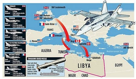 Những hình ảnh đầu tiên về chiến sự tại Libya - 4 Những hình ảnh đầu tiên về chiến sự tại Libya - 4
