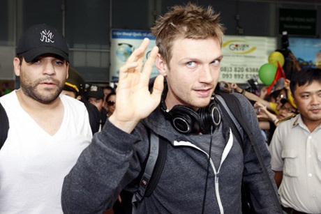 Hai thành viên Backstreet boys đã có mặt tại Việt Nam - 1 Hai thành viên Backstreet boys đã có mặt tại Việt Nam - 1