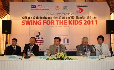 Công bố giải Golf Swing for the Kids lần thứ 5 - 1 Công bố giải Golf Swing for the Kids lần thứ 5 - 1