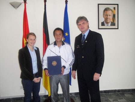 Đại sứ quán Đức hỗ trợ đào tạo HLV điền kinh Việt Nam - 1 Đại sứ quán Đức hỗ trợ đào tạo HLV điền kinh Việt Nam - 1