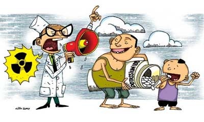 Bảo vệ tuyến giáp trước hiểm họa nhiễm xạ - 1 Bảo vệ tuyến giáp trước hiểm họa nhiễm xạ - 1