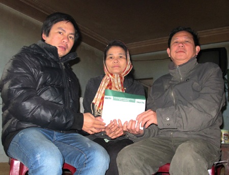 Quà bạn đến với các hoàn cảnh cơ cực ở huyện Yên Thành - 2