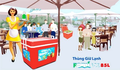 Long Thành Plastic giới thiệu chuỗi sản phẩm Fami Ice 85L - 2