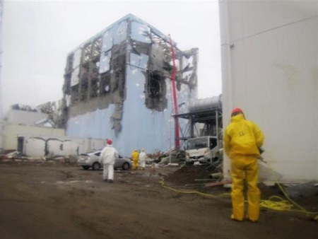 Bên trong nhà máy điện hạt nhân Fukushima I - 10 Bên trong nhà máy điện hạt nhân Fukushima I - 10