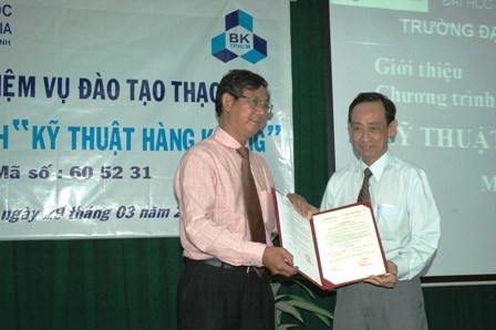 Lần đầu tiên đào tạo thạc sỹ Kỹ thuật Hàng không - 1 Lần đầu tiên đào tạo thạc sỹ Kỹ thuật Hàng không - 1
