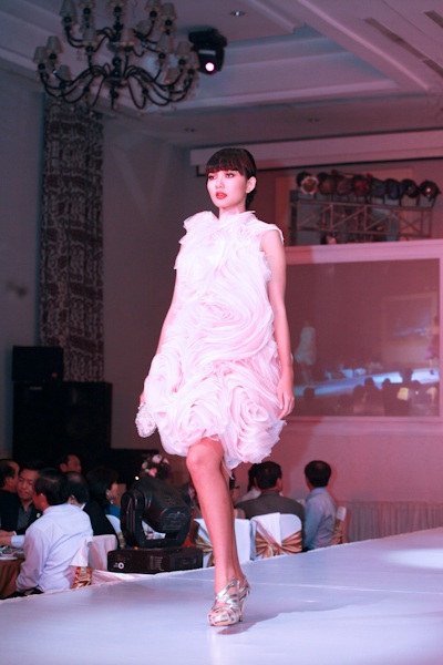 Huỳnh Bích Phương trên sàn diễn thời trang - 4