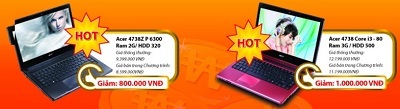 Laptop ACER giảm giá tới 1 triệu tại FPT SHOP - 2 Laptop ACER giảm giá tới 1 triệu tại FPT SHOP - 2