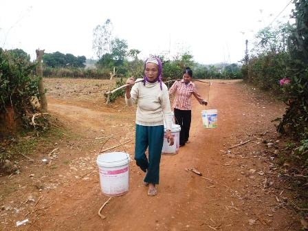 Làng “khát” bên đập Vó Đại  - 3