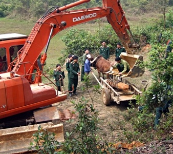 Phá thành công quả bom nặng 130kg  - 1