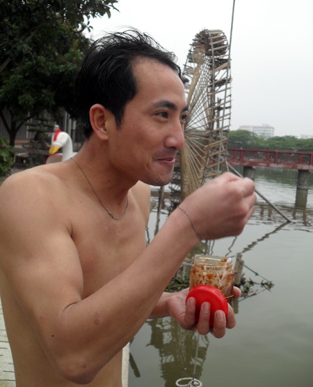 Cận cảnh diễn tập "đưa cụ Rùa vào lồng" - 21