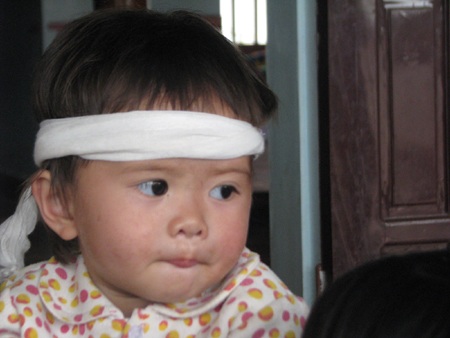 Những vành khăn trắng trên đỉnh Lèn Cờ - 3