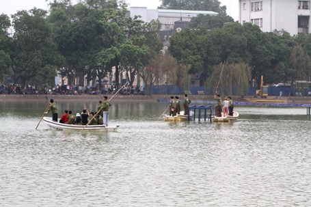 Cụ Rùa đã được an toàn trong bể chữa bệnh - 23