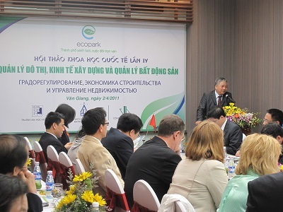 Hội thảo Quản lý đô thị, Kinh tế xây dựng và Quản lý bất động sản - 1
