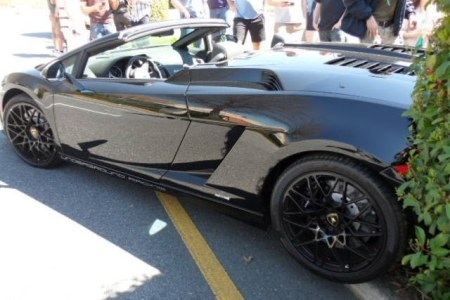 Cua hỏng, siêu xe Gallardo gãy cầu sau - 3